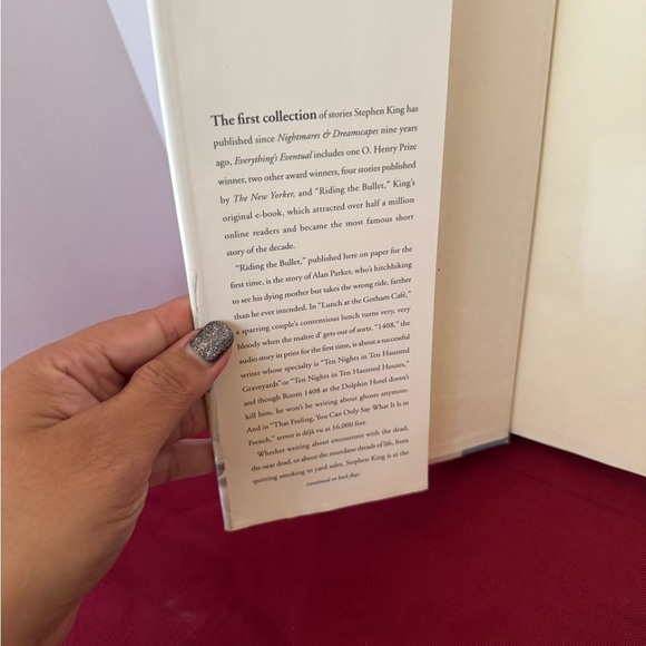 Everything's Eventual by Stephen King Vintage 2002 Hardcover - Picture 8 of 15